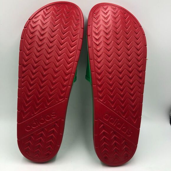 Adidas Slide Sandals Unisex Mens 12 Womens 13 Mexico NWT Adilette Slip On Shoes - Picture 11 of 14